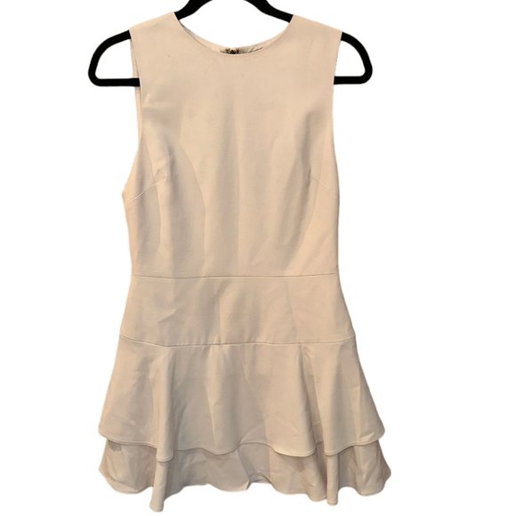 Alice +‎ Olivia Palmira Sleeveless Ruffle Dress Size 8 NEW WITH TAGS
